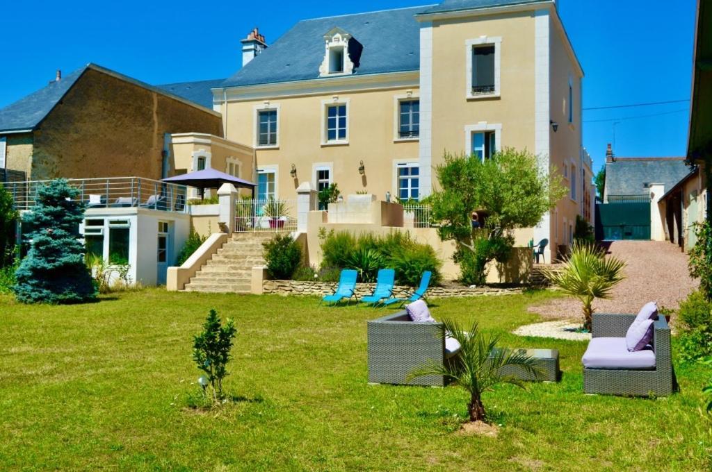 Maison De Maitre Proche Circuit 24 Hrs Du Mans Ecommoy Exterior foto